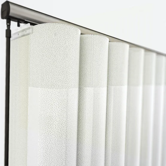 image of grey roller blinds with thermal lining