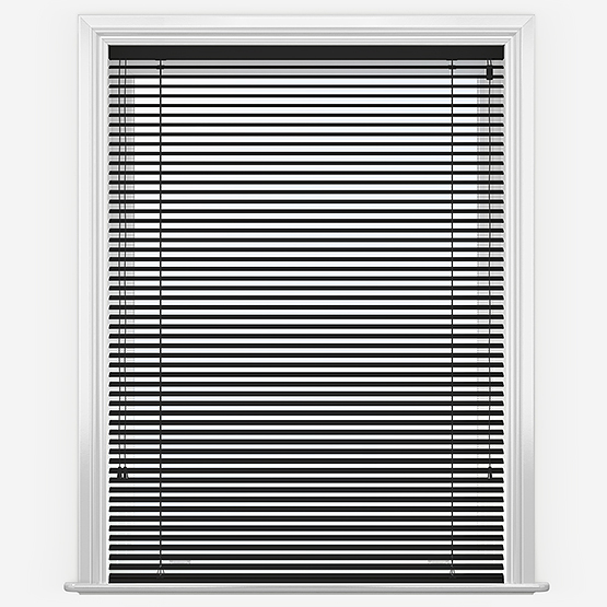 Verta Black Aluminium Venetian Blind