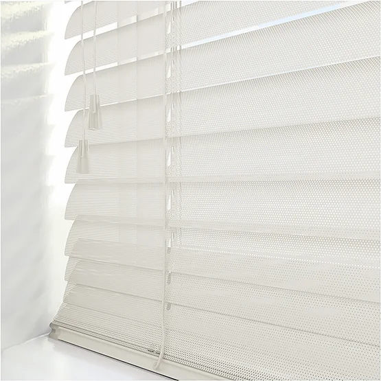 Verta Perforated Moonlight venetian