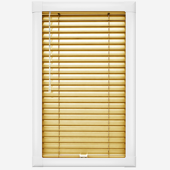 Vigor Yellow Perfect Fit Aluminium Blind