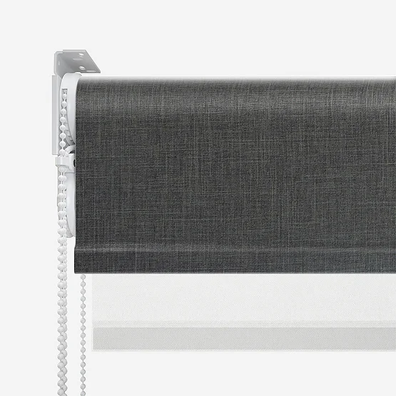 Leniro Blackout Mole Grey & White double_roller