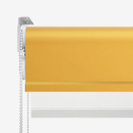 Optima Blackout Daffodil Yellow & White double_roller