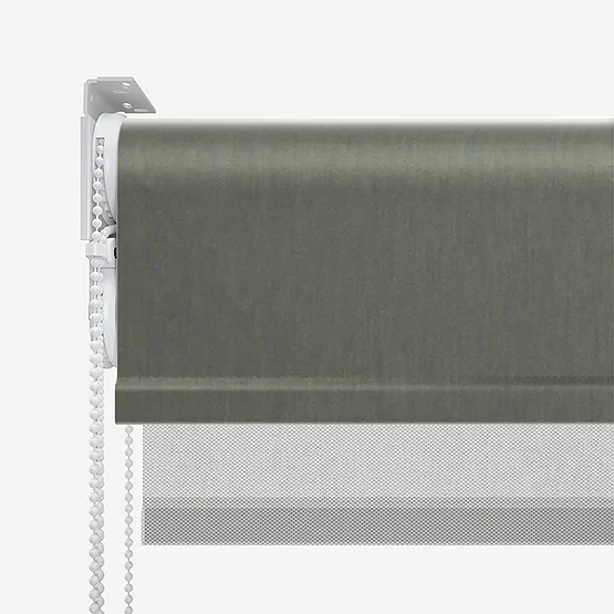 Optima Blackout Pewter & SunVue Dove Grey double_roller
