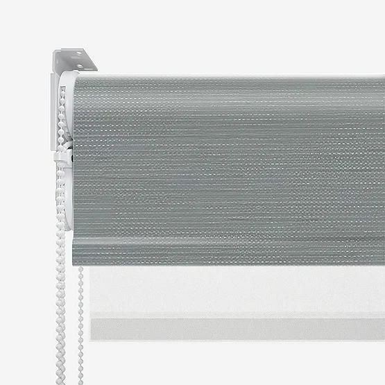 Plaza Graphite & White double_roller