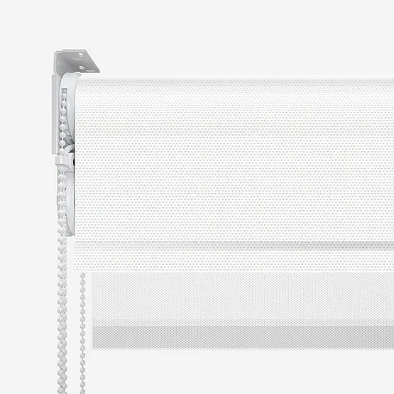 Supreme Blackout Porcelain & SunVue White double_roller