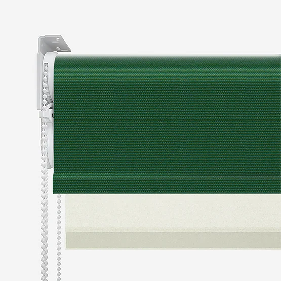 Supreme Blackout Forest Green & Cream double_roller
