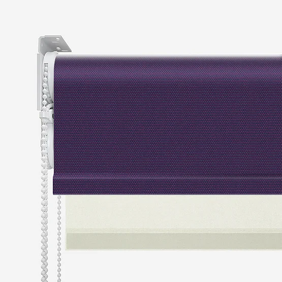Supreme Blackout Purple & Cream double_roller