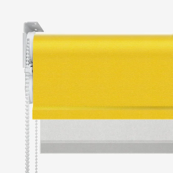 Supreme Blackout Sunshine Yellow & Grey double_roller