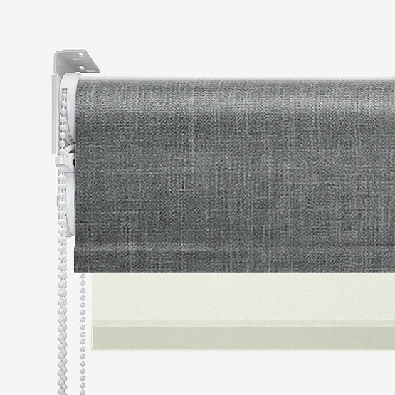 Voga Blackout Smoke Grey & Cream double_roller