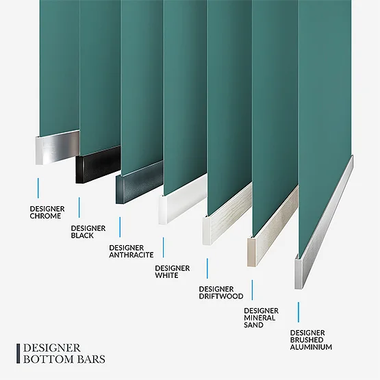 Carnival Blackout Teal & White double_roller