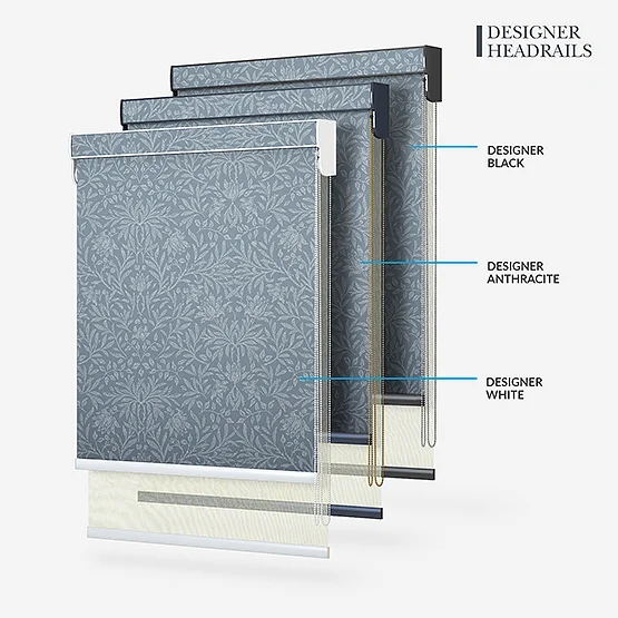 Florence Persian Blue & Cream double_roller