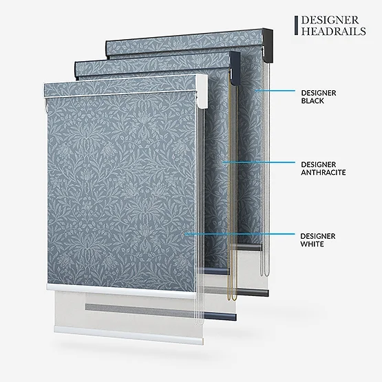Florence Persian Blue & Grey double_roller