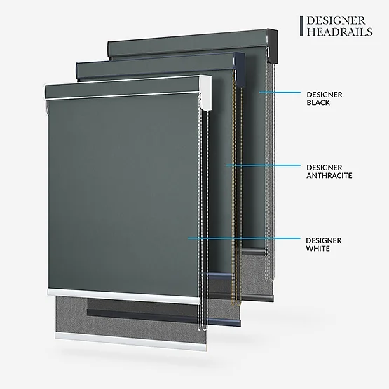 Optima Blackout Anthracite Grey & SunVue Jet Black double_roller
