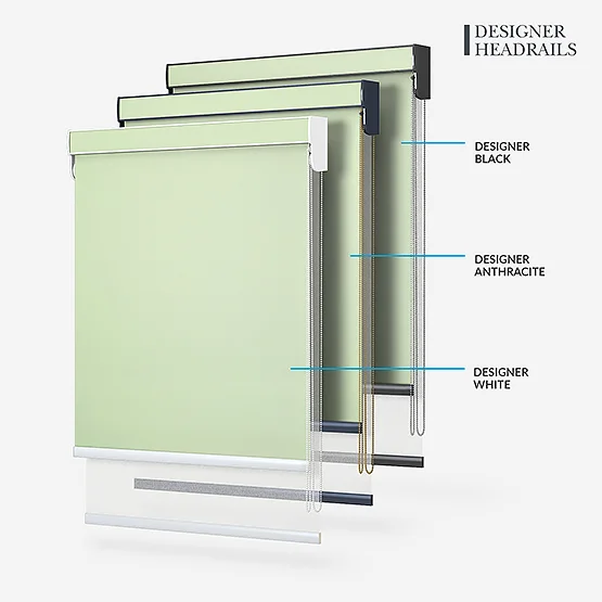 Optima Blackout Light Sage & White double_roller