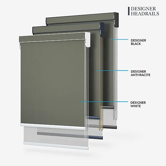 Optima Blackout Pewter & SunVue Dove Grey double_roller