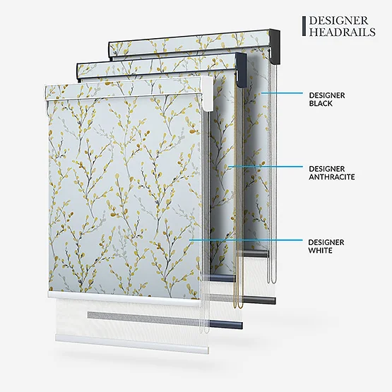 Willow Brazen Yellow & White double_roller
