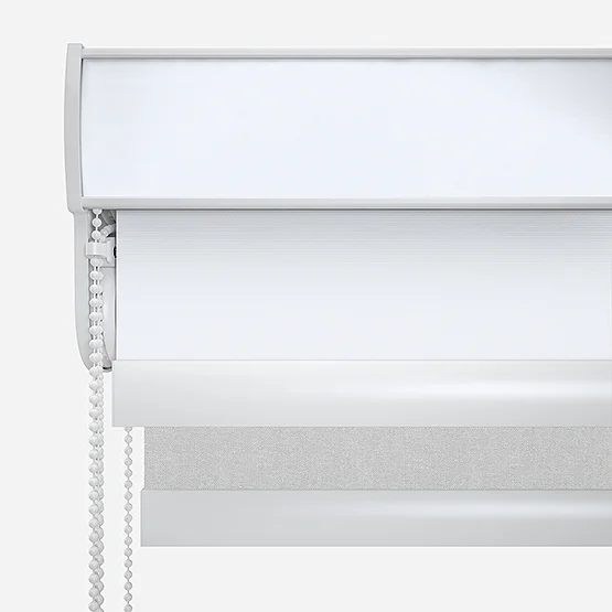 Aqualuxe White & SunVue Dove Grey double_roller