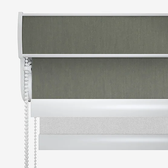 Optima Blackout Pewter & SunVue Dove Grey double_roller