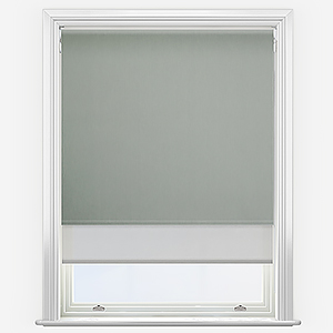 Optima Blackout Cool Grey & Grey Double Roller Blind