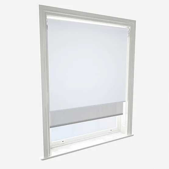 Aqualuxe White & SunVue Dove Grey double_roller