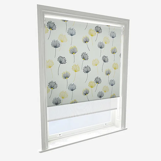Calista Citrus & White double_roller