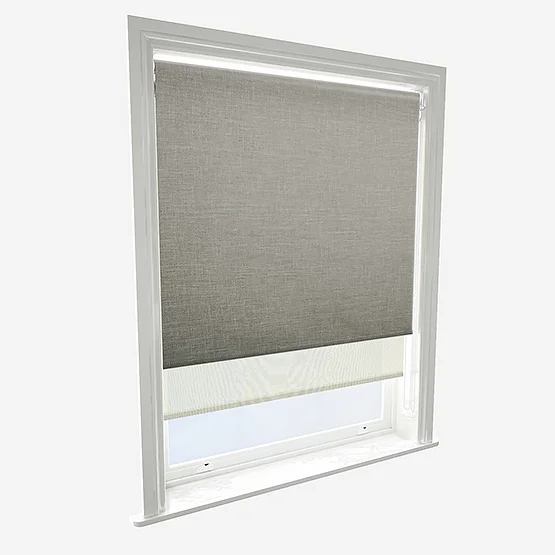 Voga Blackout Dove Grey & Cream double_roller