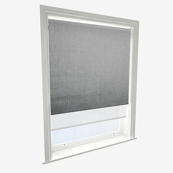 Voga Blackout Smoke Grey & White double_roller