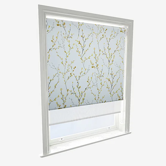 Willow Brazen Yellow & White double_roller