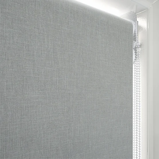 Leniro Blackout Dove Grey & Grey double_roller