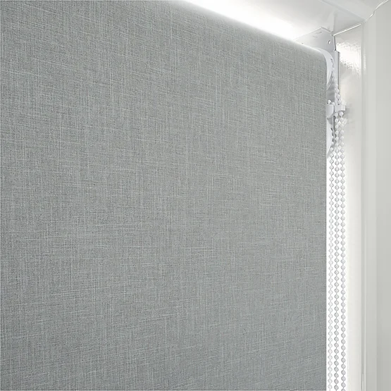 Leniro Blackout Dove Grey & White double_roller