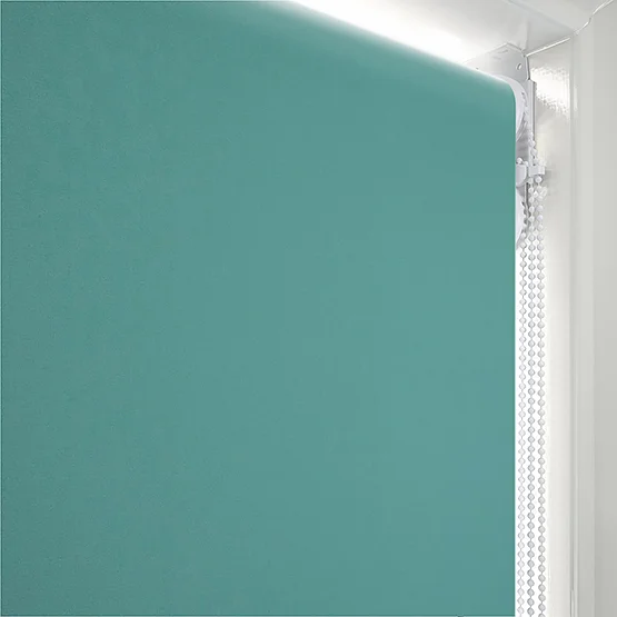 Carnival Blackout Teal & White double_roller