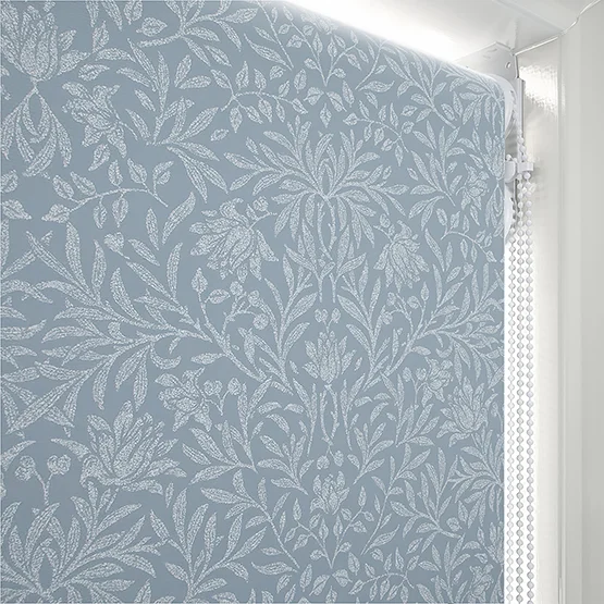 Florence Persian Blue & White double_roller