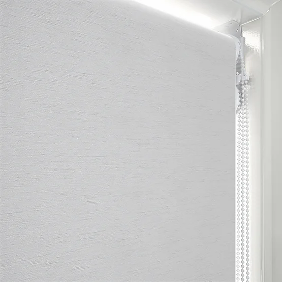 Plaza Steel & White double_roller