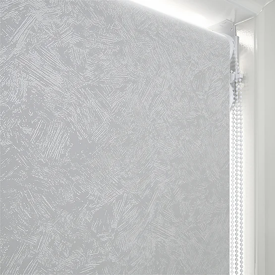 Romany Light Grey & White double_roller