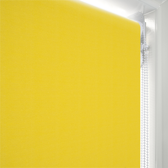 Supreme Blackout Sunshine Yellow & White double_roller