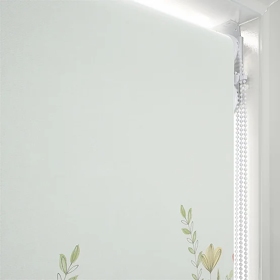 Wild Garden Poppy & White double_roller