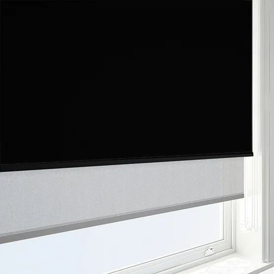 Aqualuxe Black & SunVue Dove Grey double_roller