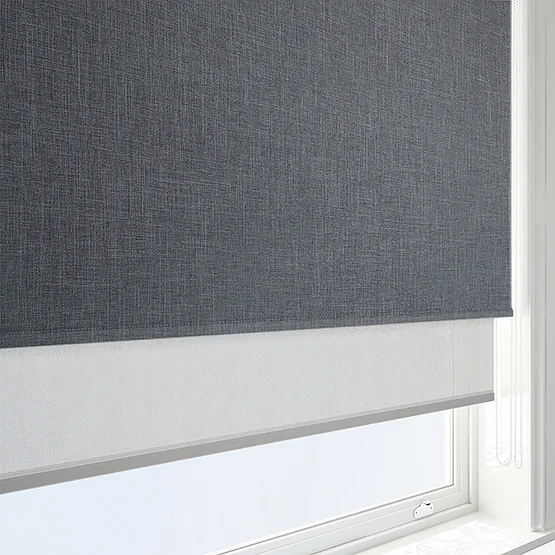Leniro Blackout Rock Grey & Grey double_roller