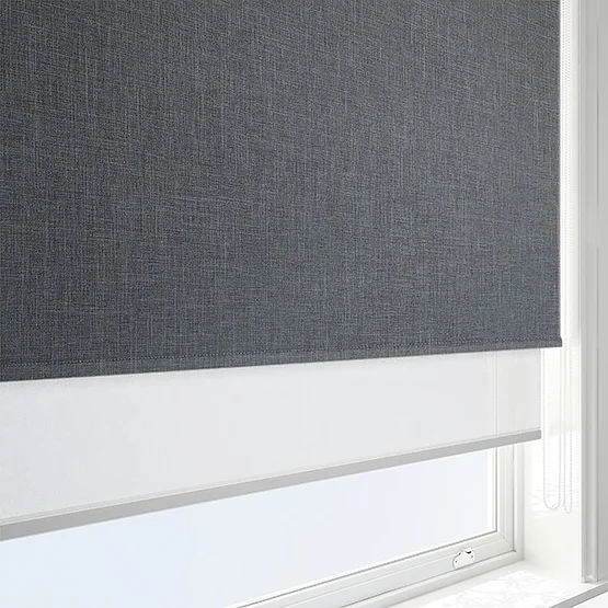 Leniro Blackout Rock Grey & White double_roller