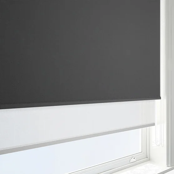 Carnival Blackout Anthracite & White double_roller