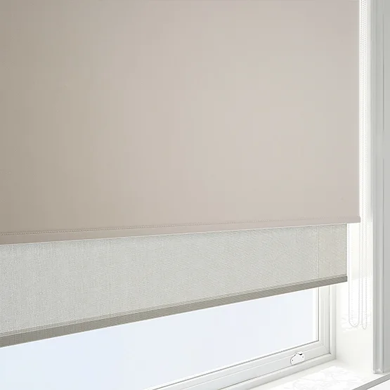 Carnival Blackout Taupe & Natural double_roller