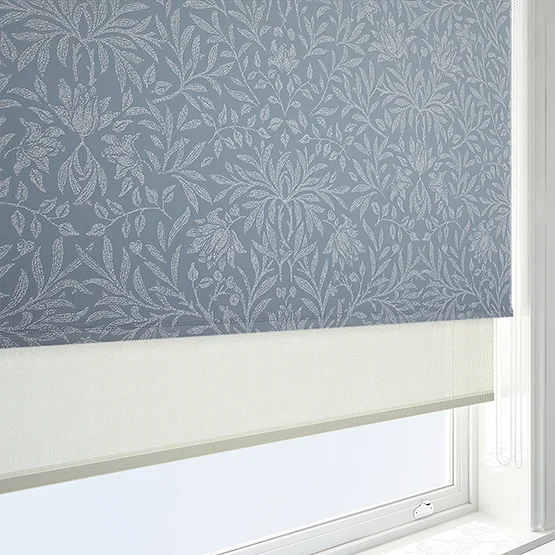 Florence Persian Blue & Cream double_roller