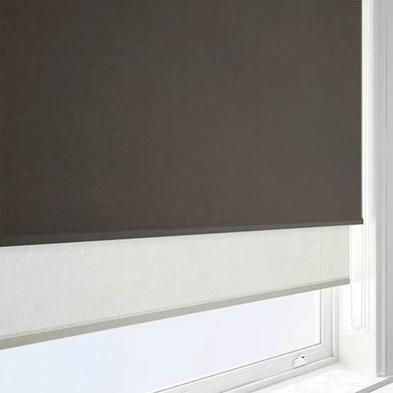 Optima Blackout Brown & SunVue Cream double_roller