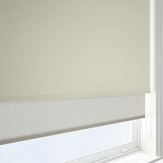 Optima Blackout Greige & Natural double_roller
