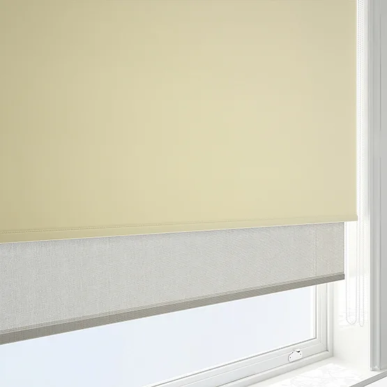 Optima Blackout Ivory & Natural double_roller