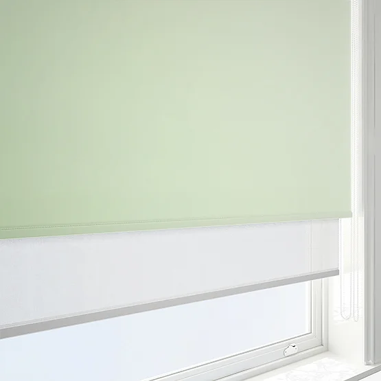 Optima Blackout Light Sage & White double_roller