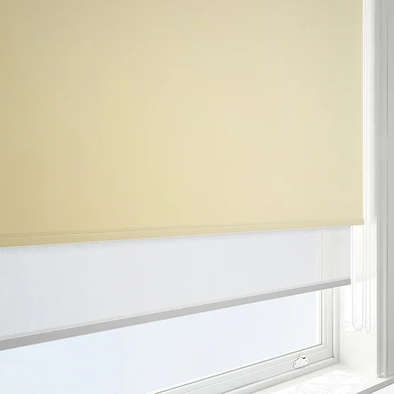 Optima Blackout Natural & White double_roller