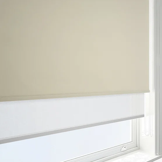 Optima Blackout Warm Stone & White double_roller