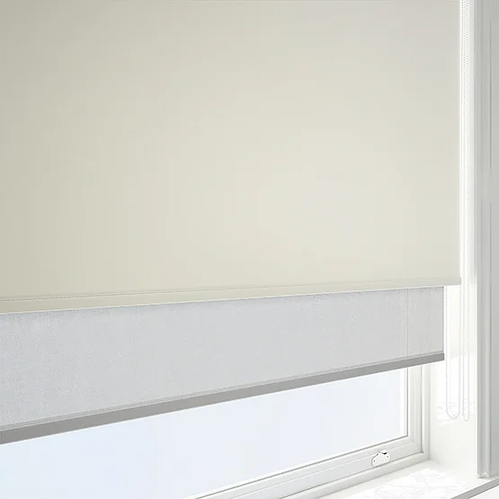 Optima Blackout White & Grey double_roller