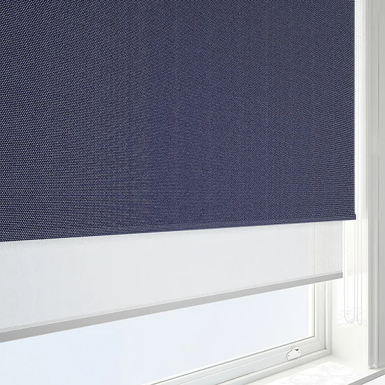 Supreme Blackout Indigo & White double_roller